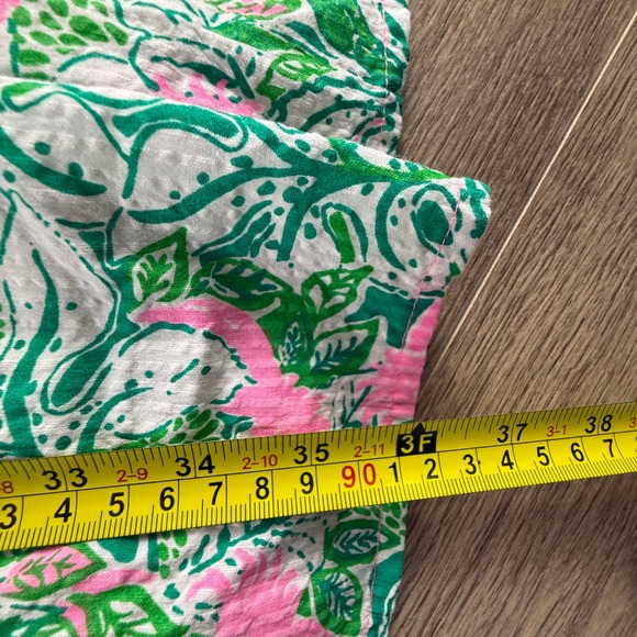 Lilly Pulitzer Kasida Women's Botanical Garden Tiered Maxi Skirt Just Wing It 4 - Picture 10 of 10